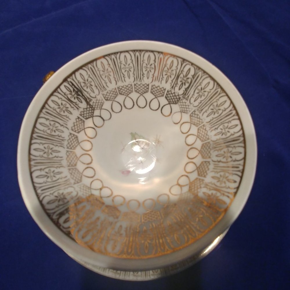 china set tea cup and plate  Set of 2 gold - Picture 8 of 10